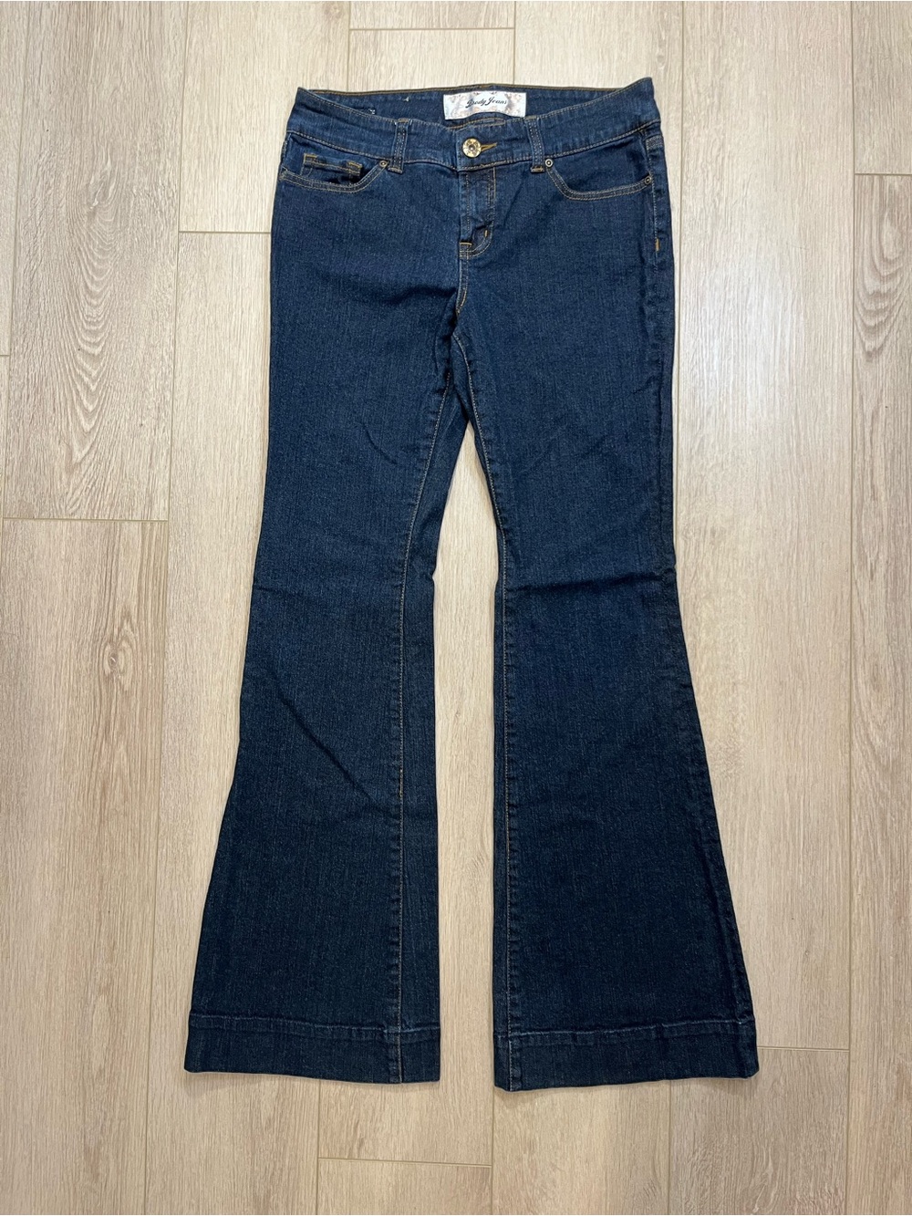 BRODY JEANS Dark Blue Flared Women’s Jeans - FREE SHIPPING on Bundles $95+